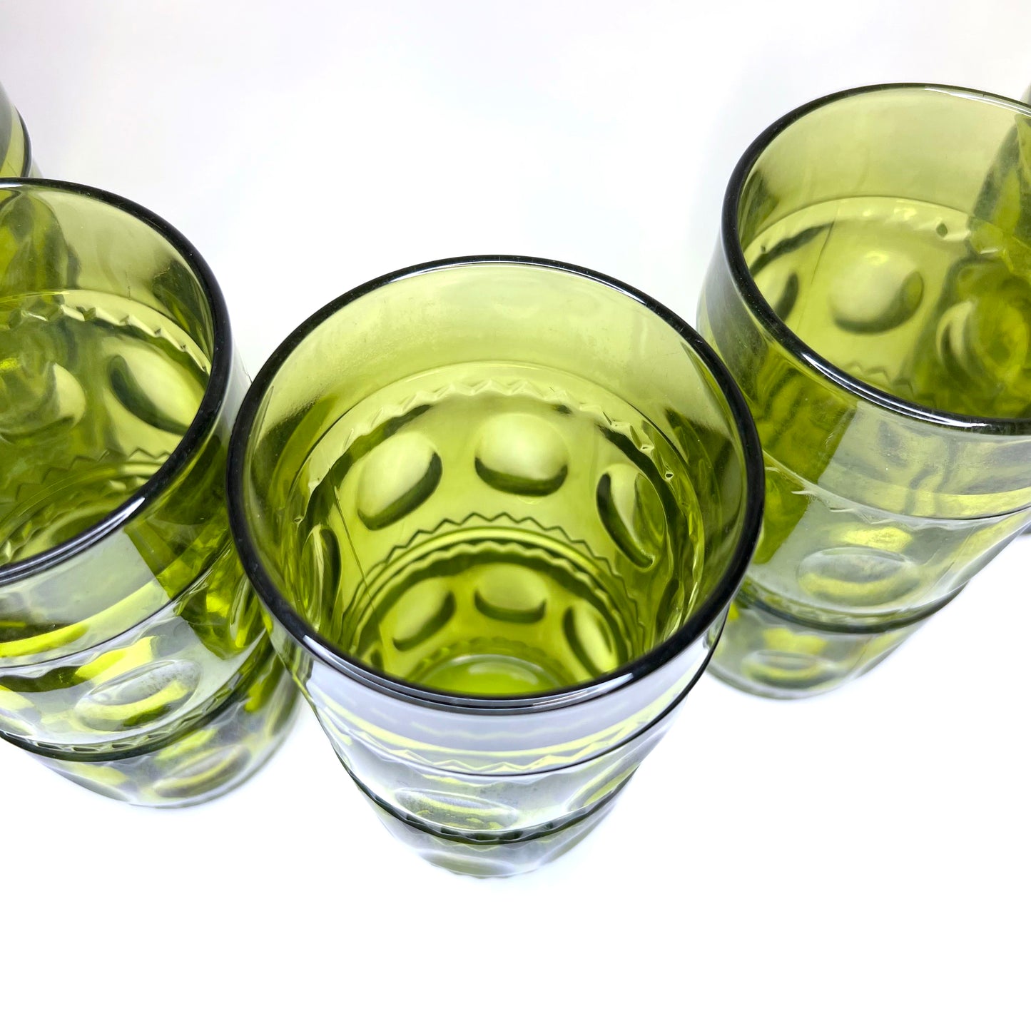 Colony Color Crown, Green Tumbler, Set of 6