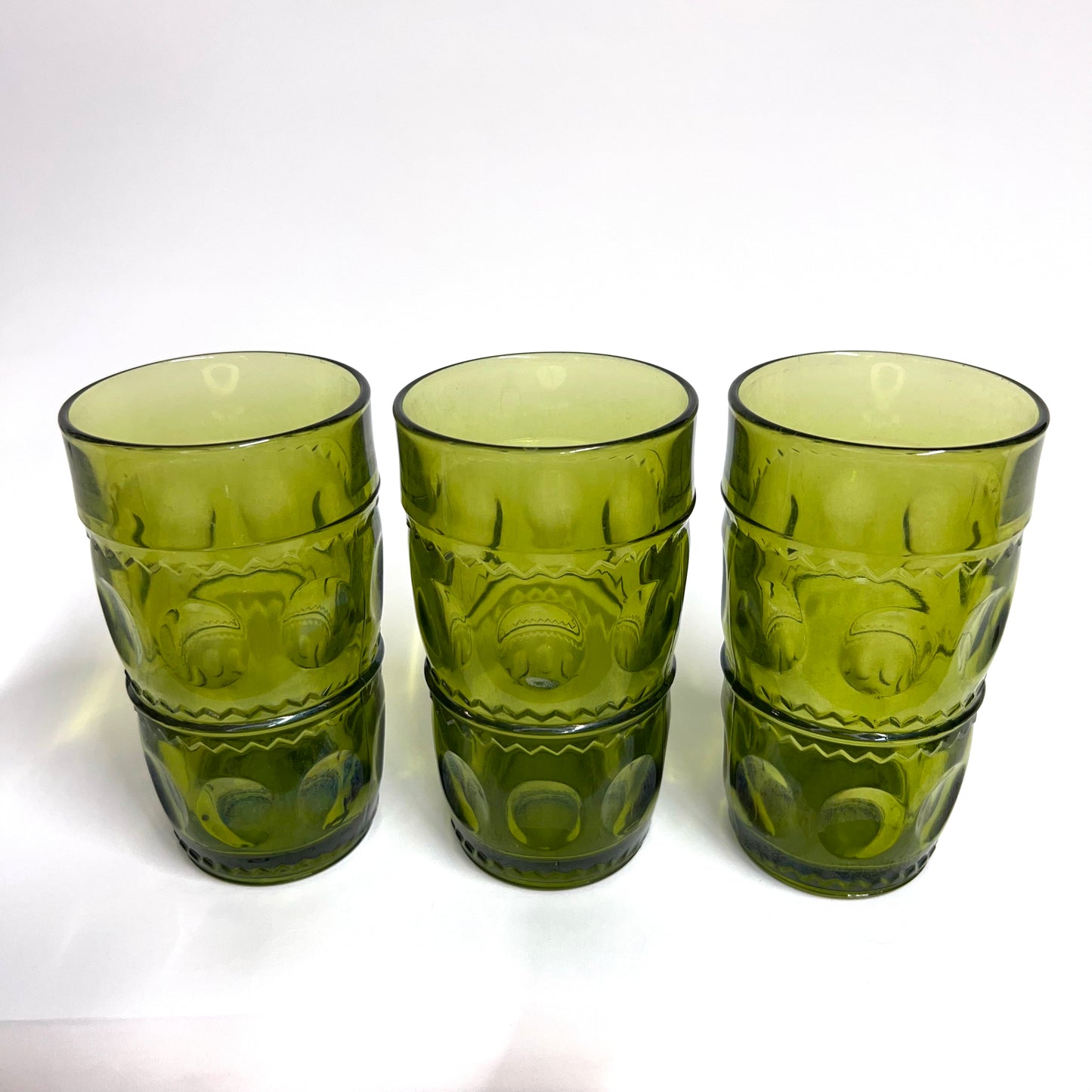 Colony Color Crown, Green Tumbler, Set of 3