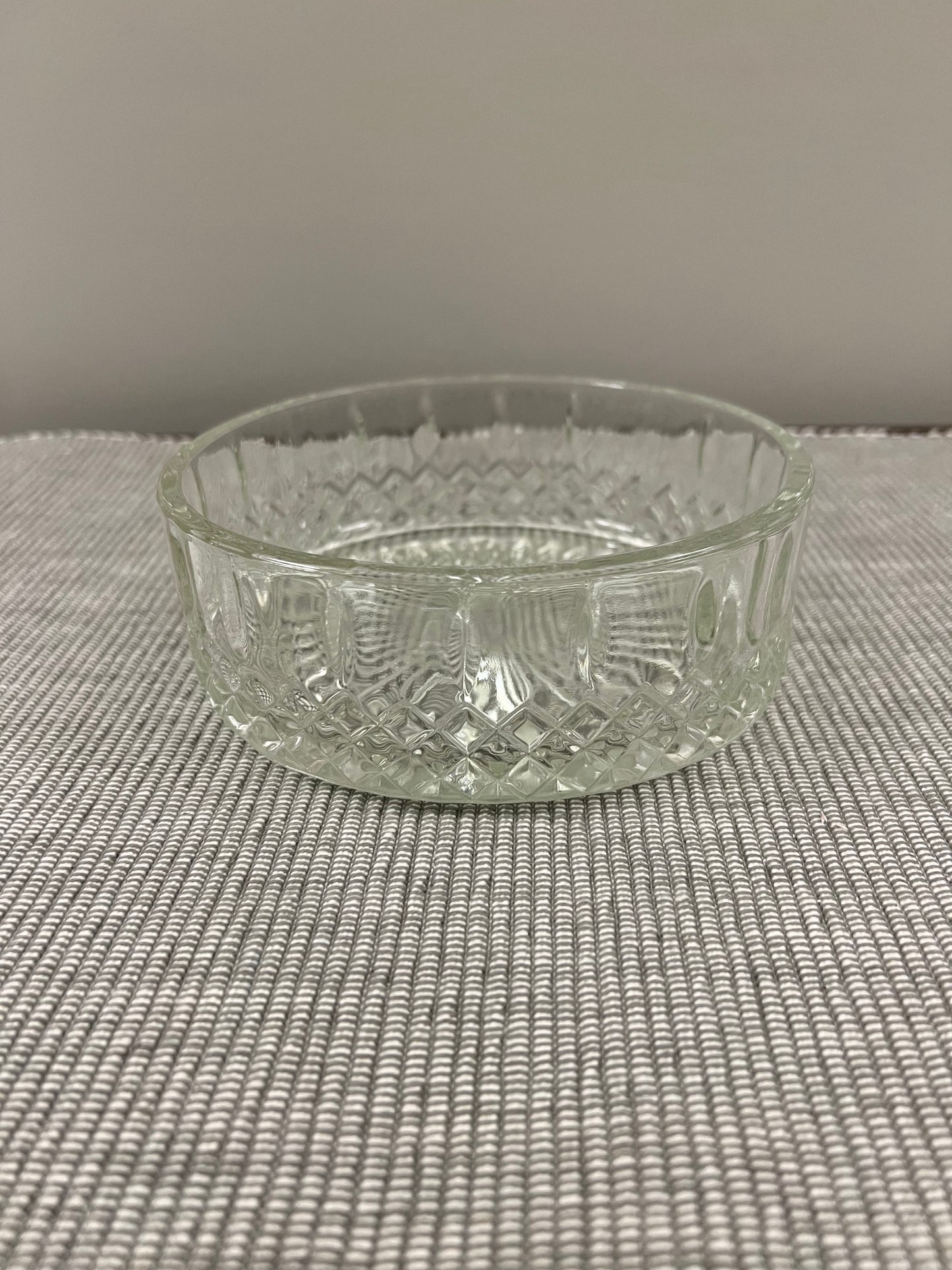 Clear Glass Round Bowl