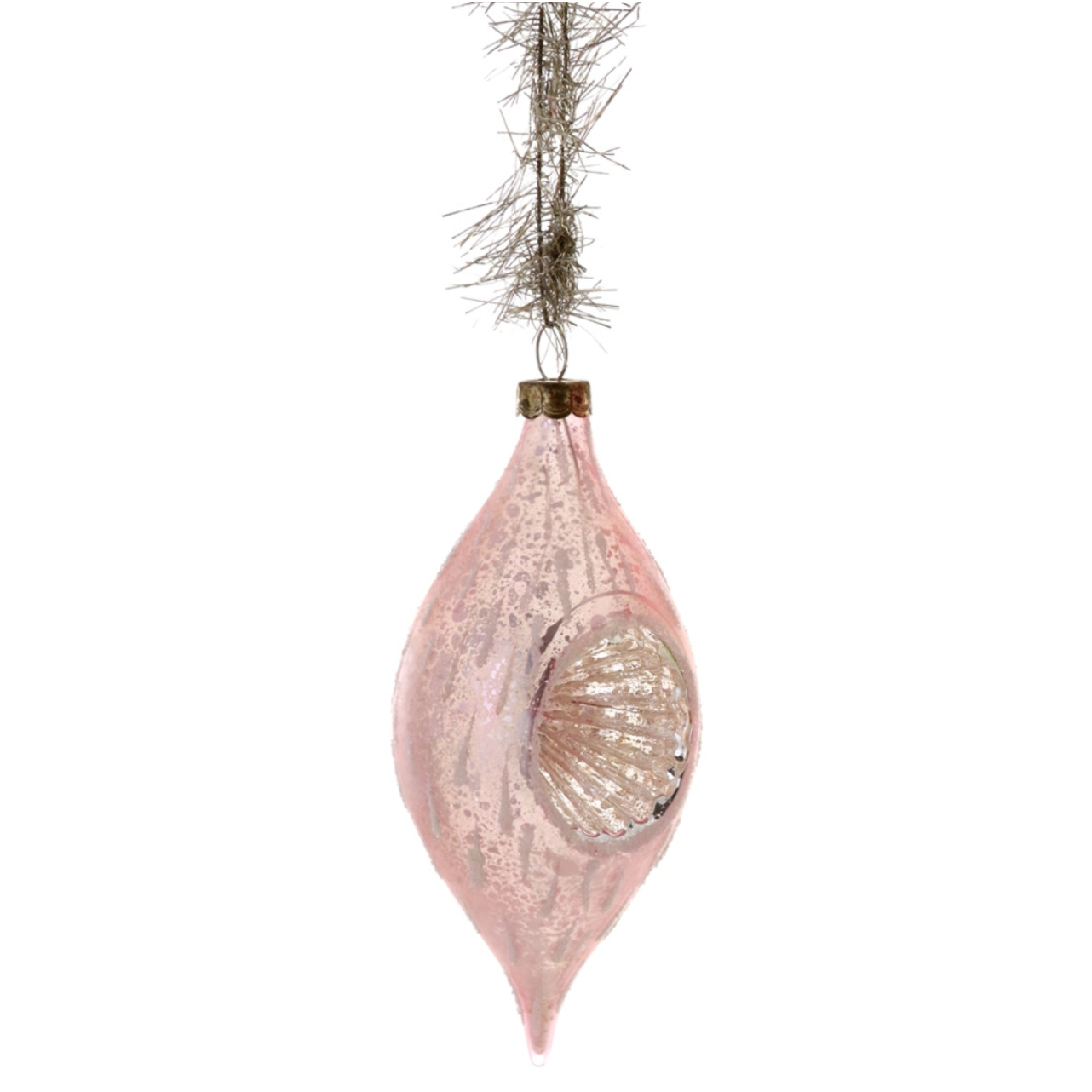 Victorian Indent Ornament, Light Pink