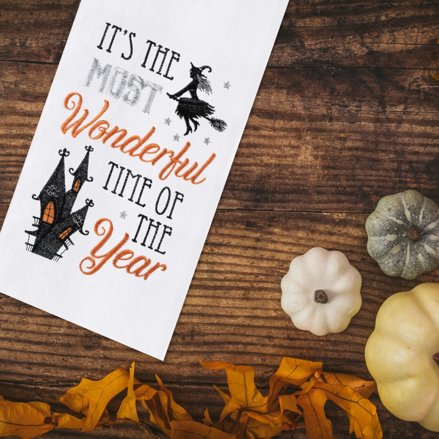Most Wonderful Time of the Year Kitchen Towel