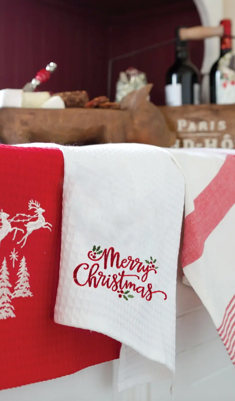 Merry Christmas Kitchen Towel