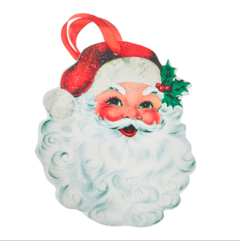 Vintage Santa Ornament