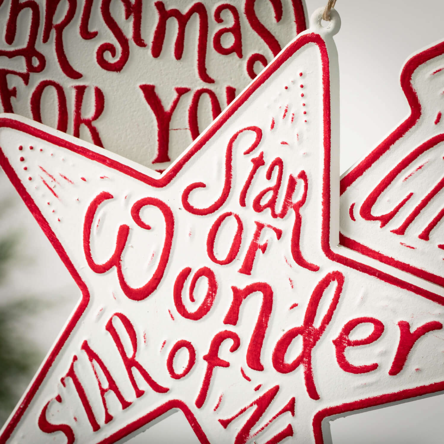 Icon Metal Ornament, Star