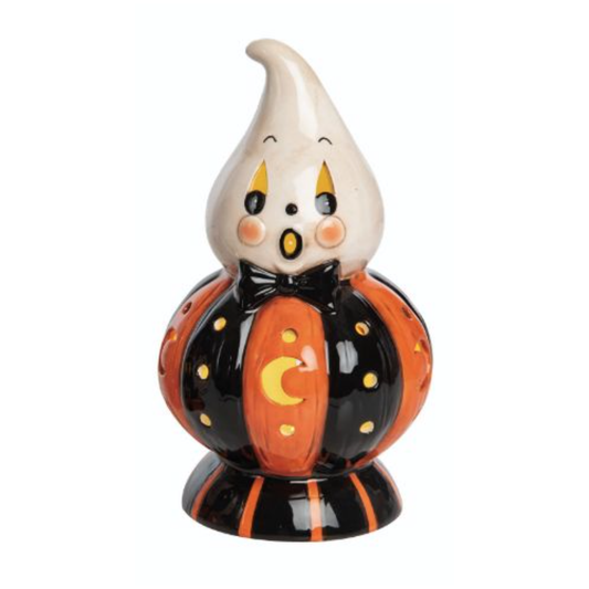 Light Up Ceramic Ghost