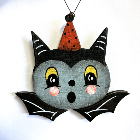 Bat Wood Ornament