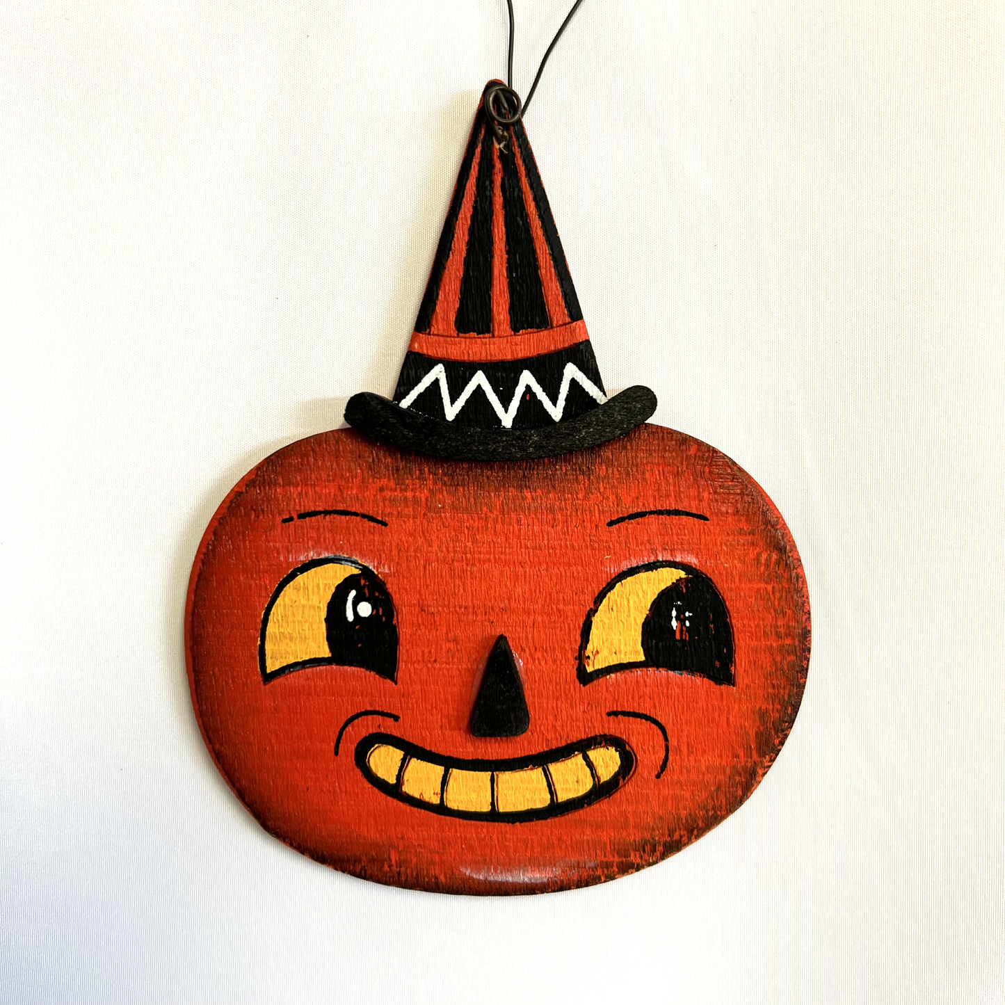 Pumpkin Wood Ornament