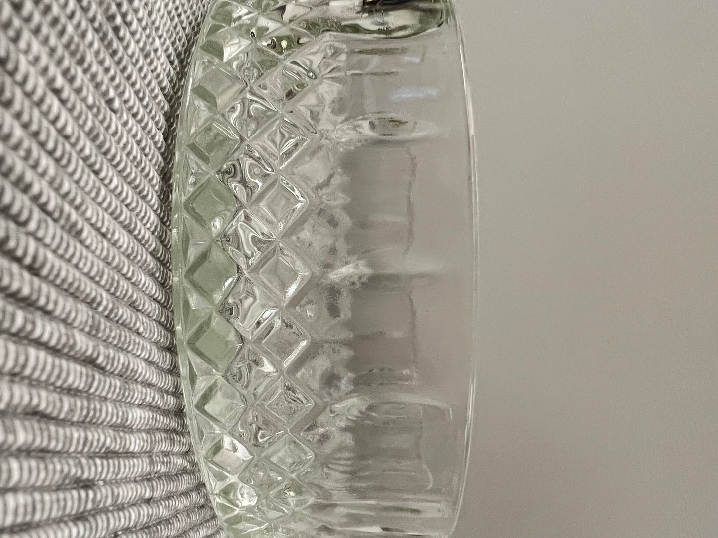 Clear Glass Round Bowl