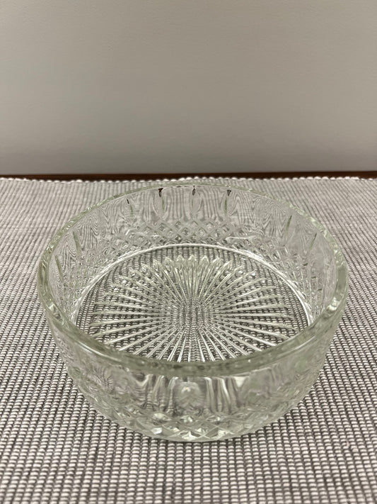 Clear Glass Round Bowl