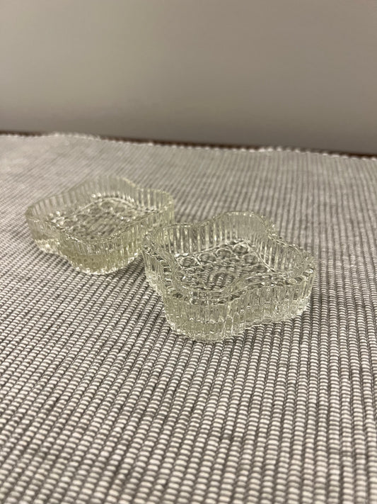 Clear Glass Trinket Box