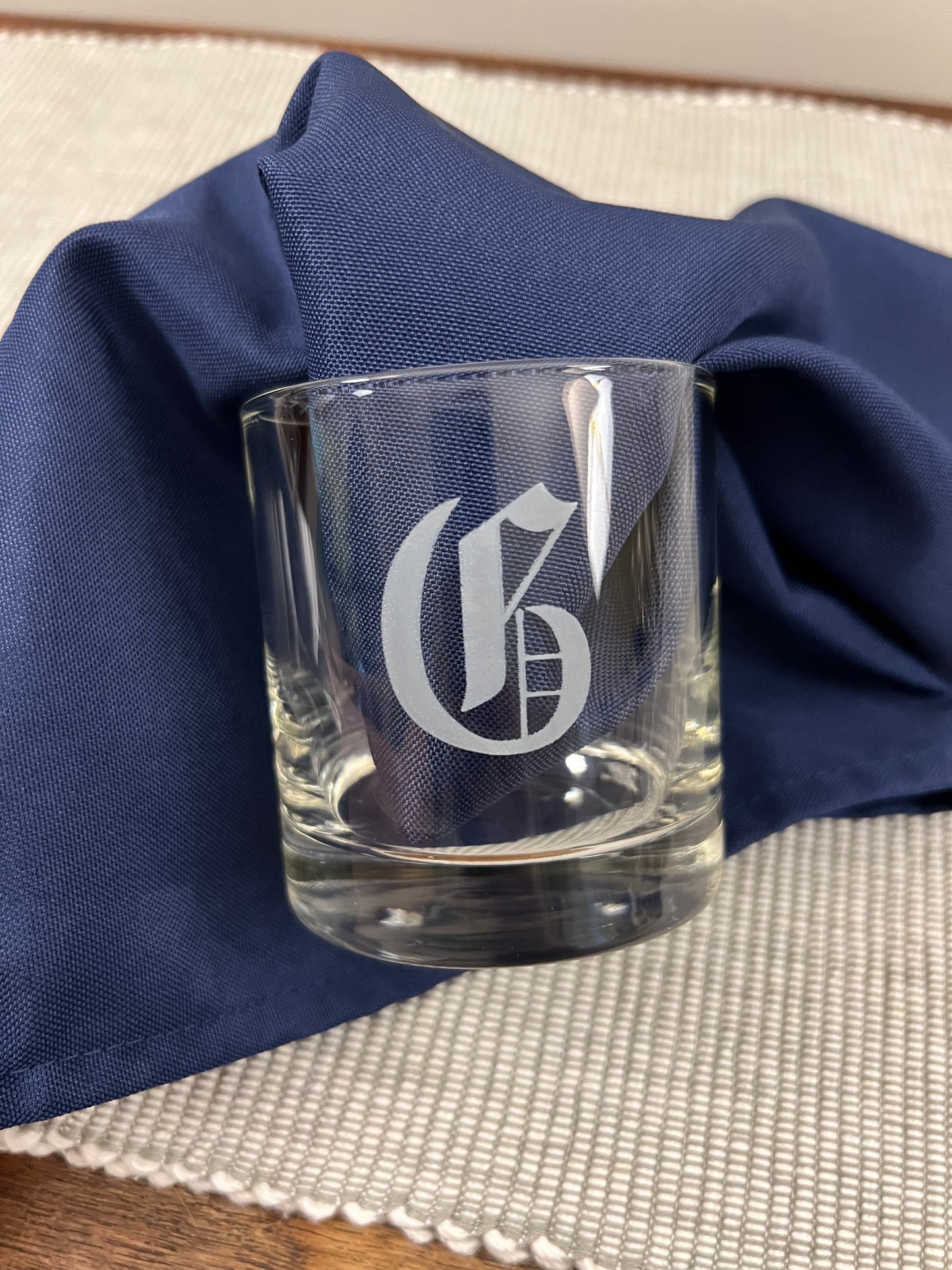 G Monogram Rocks Glasses, Set of 6