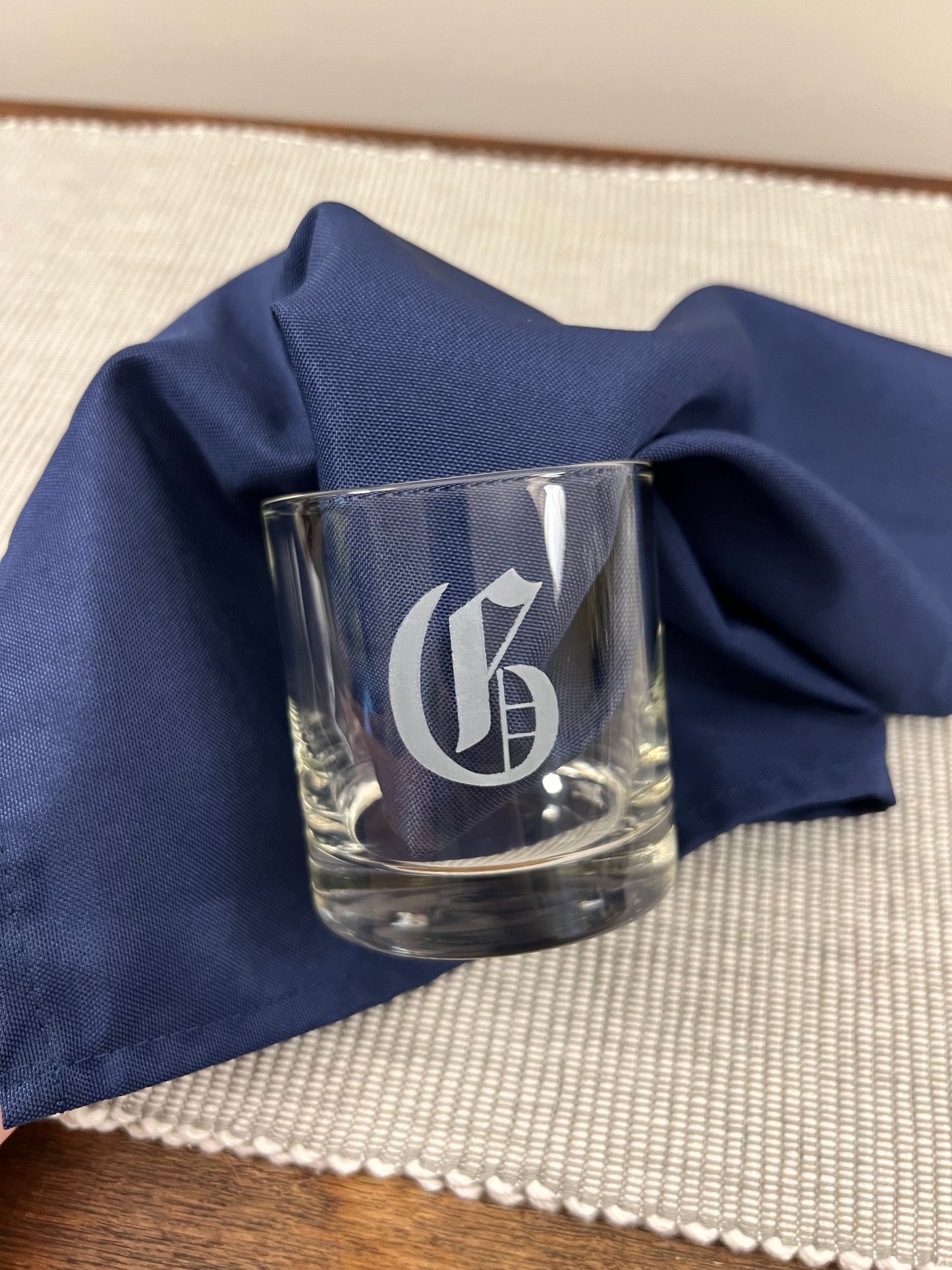 G Monogram Rocks Glasses, Set of 6