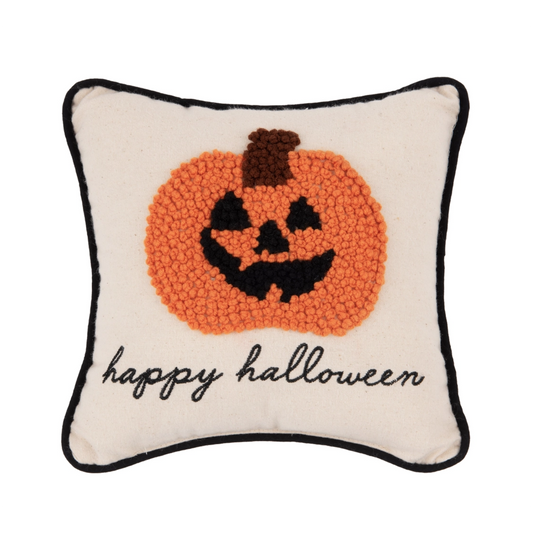 Happy Halloween Pumpkin Pillow