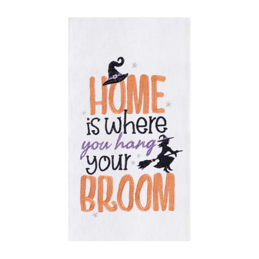 Where You Hang Your Broom Kitchen Towel