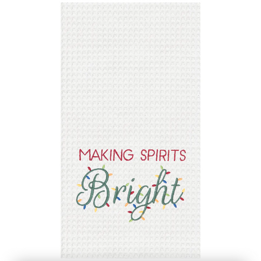 Making Spirits Bright Kitchen Towel