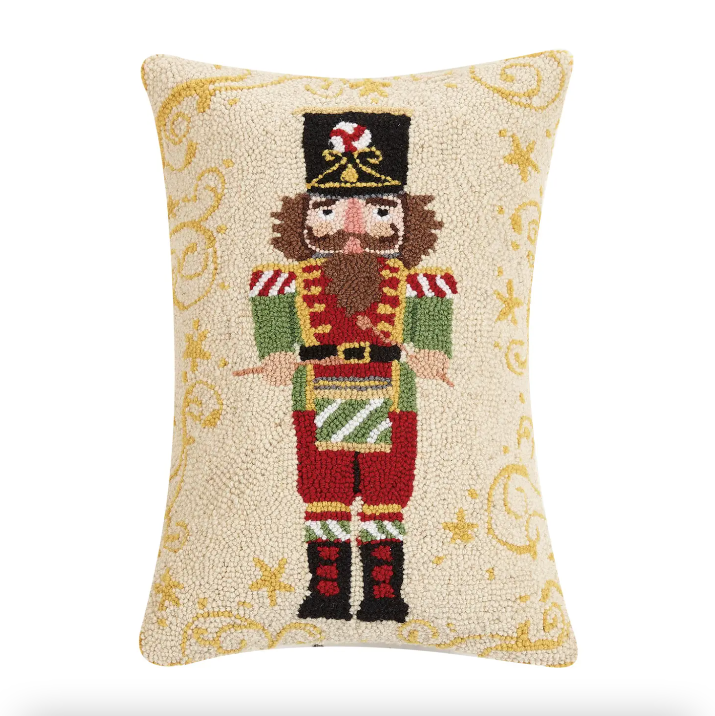 Nutcracker Gold Hook Pillow