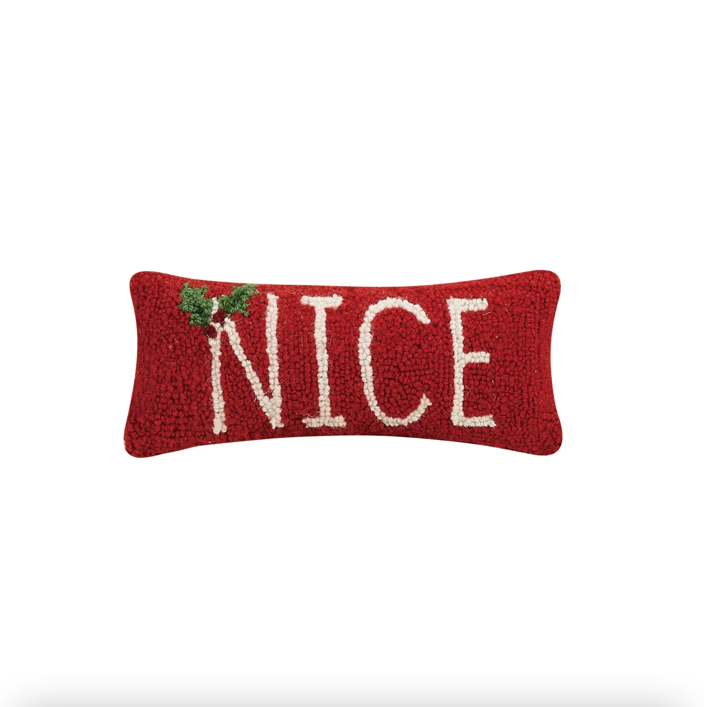 Naughty & Nice Hook Pillows, Set of 2