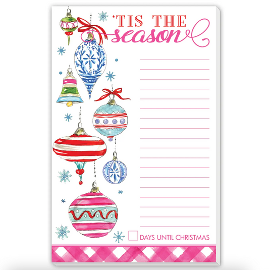 Tis The Season Notepad