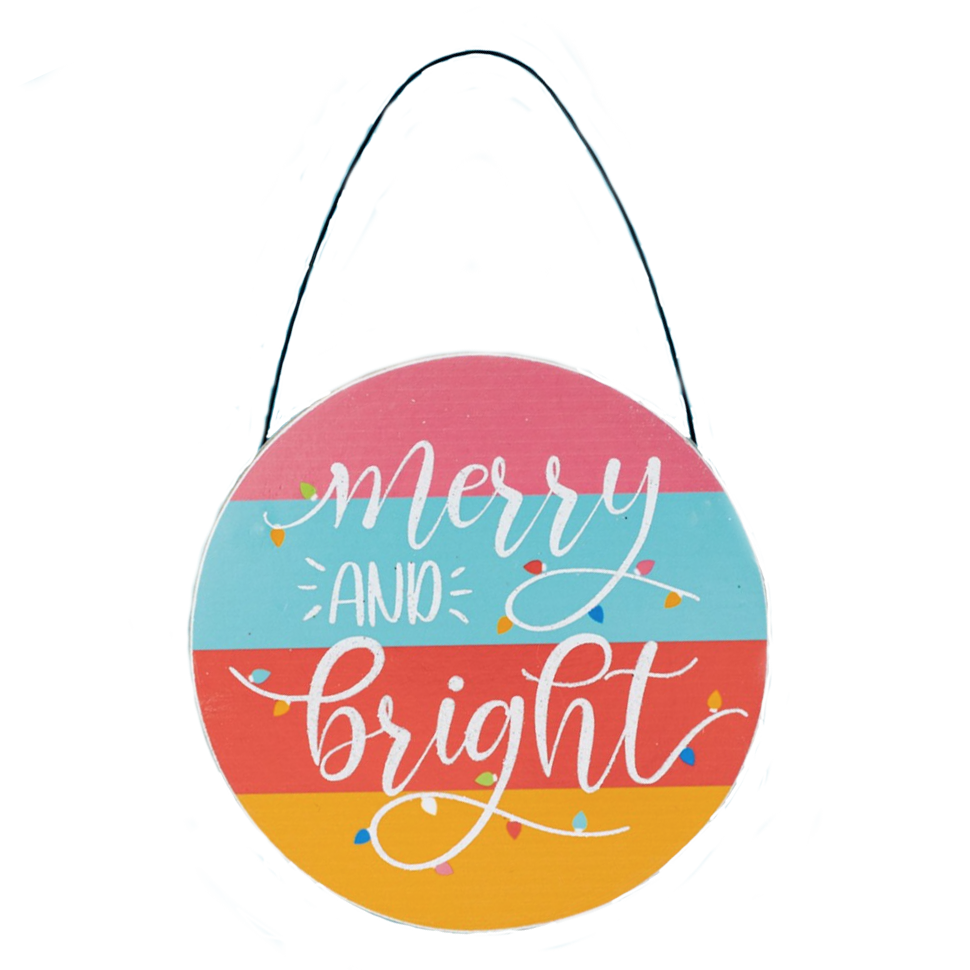 Merry & Bright Ornament