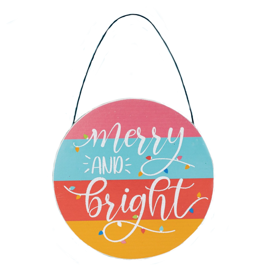 Merry & Bright Ornament