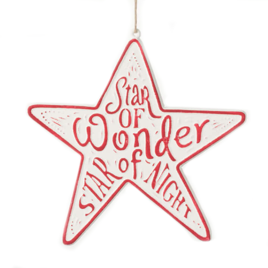 Icon Metal Ornament, Star