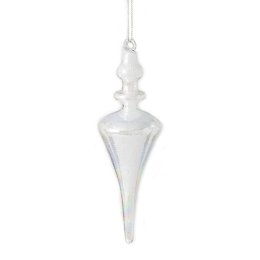 Pearlescent Finial Ornament, Taper