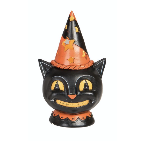 Black Cat Light Up Hat Fellow