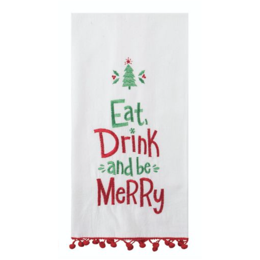 Be Merry Tea Towel