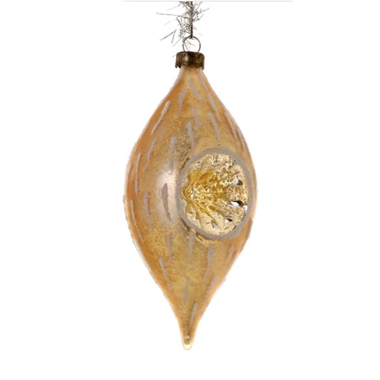 Victorian Indent Ornament, Gold