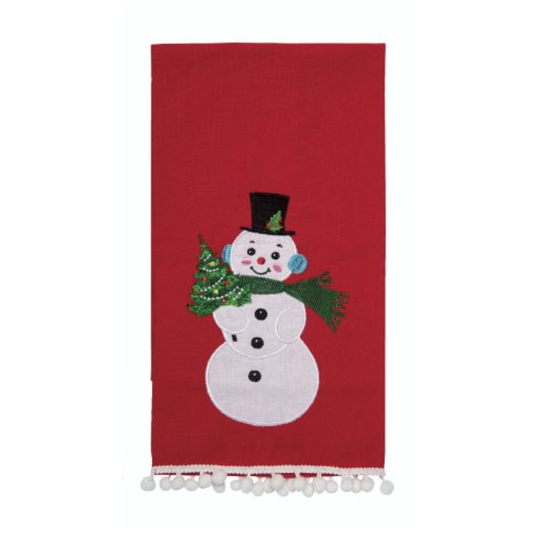 Snowman Tea Towel