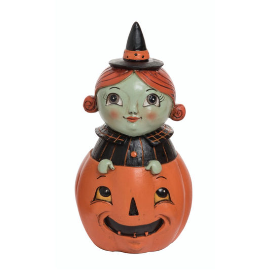 Witch Peek a Boo Pumpkin